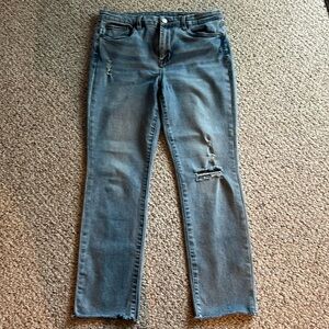 BLANK NYC MADISON GROUP SIZE 29 FIVE POCKET ZIP JEANS